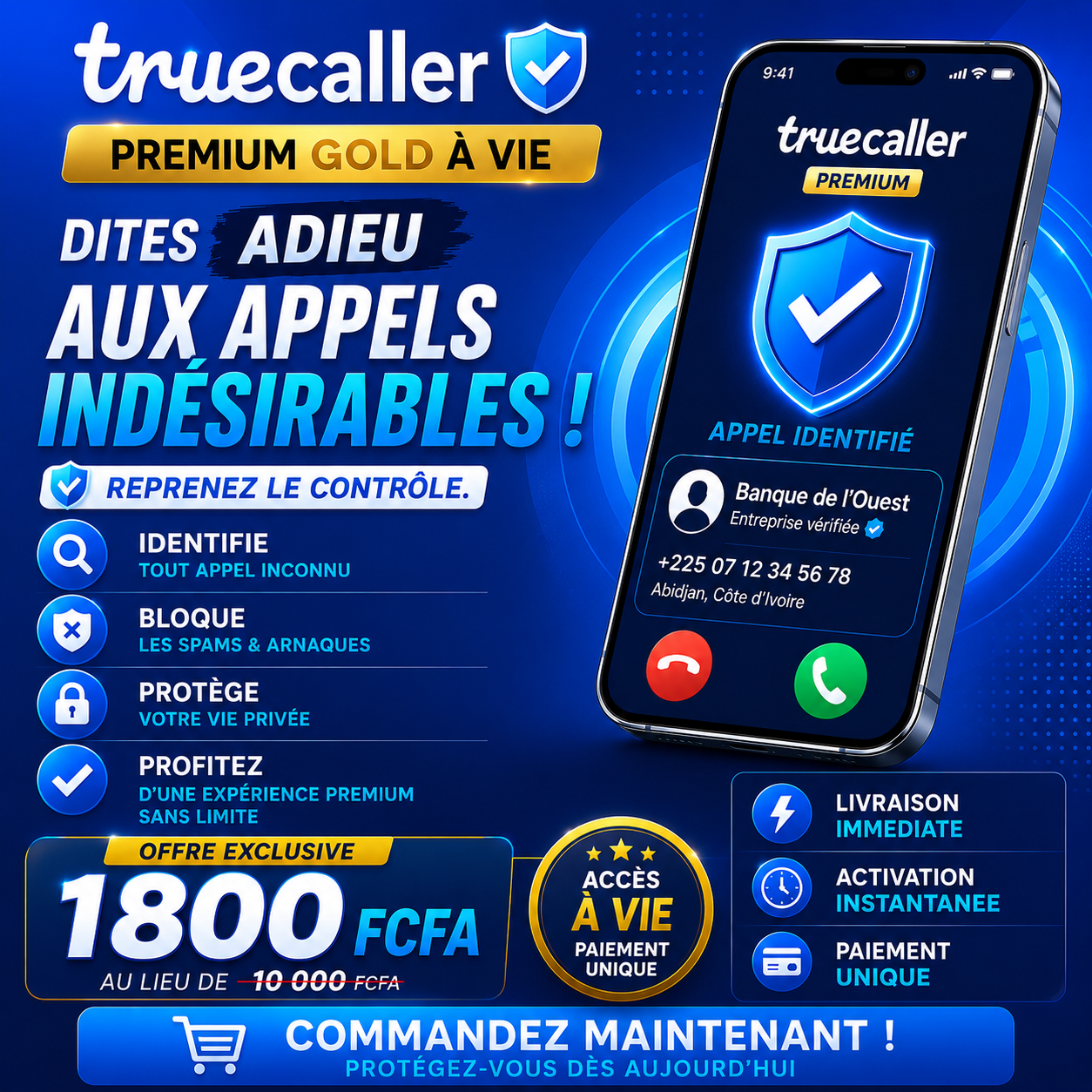 Truecaller Premium Gold