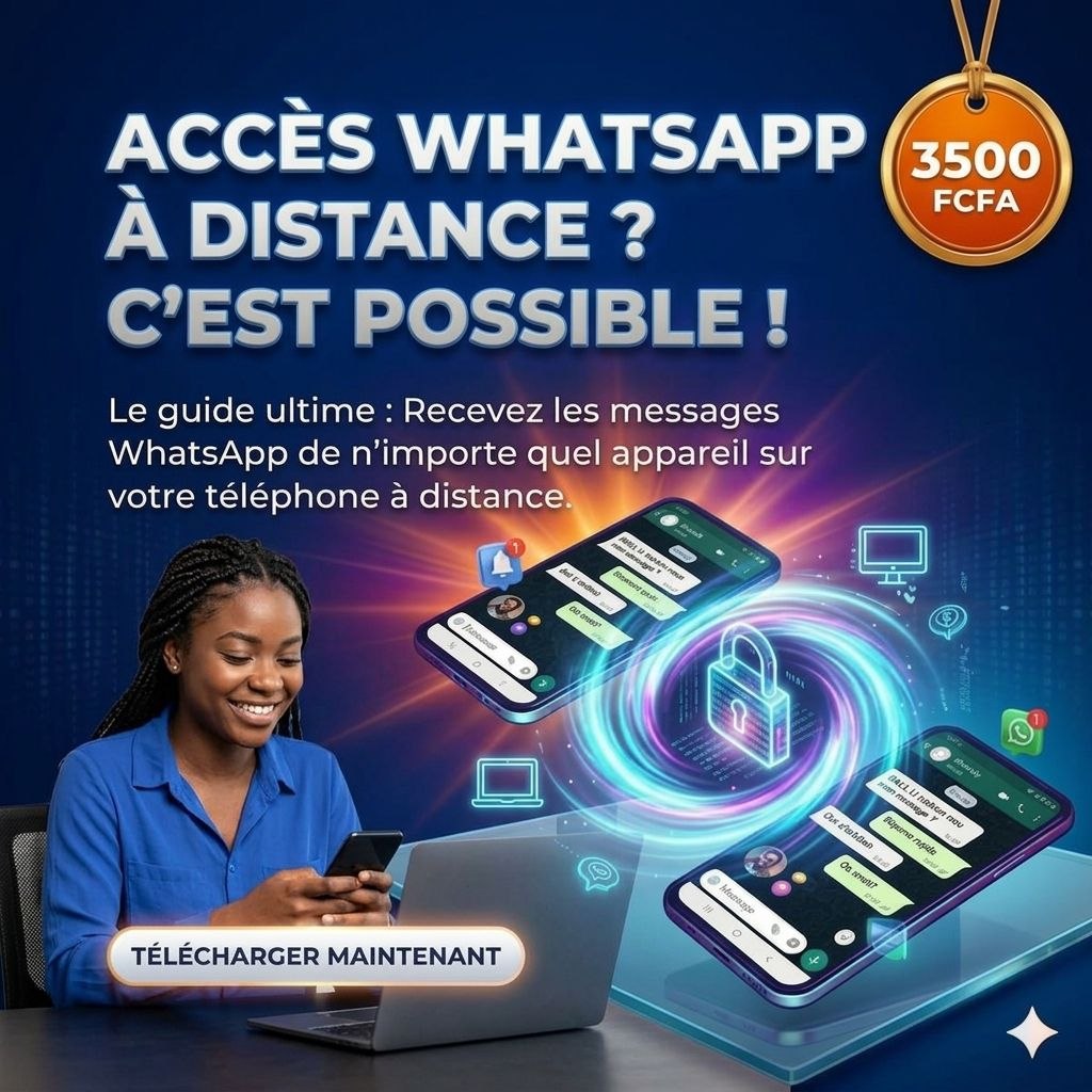 Lire les Messages WhatsApp à Distance avec un autre telephone