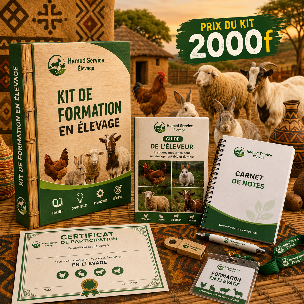 Pack formation en Élevage